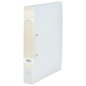 ds-2180122 （まとめ）セキセイ ロックリングファイルF-532A4S43mm透明10冊 (ds2180122)