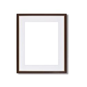 ds-2200700 マット付き・「UV（紫外線）カットアクリル」 ■水彩額F8 ブラウン (ds2200700)