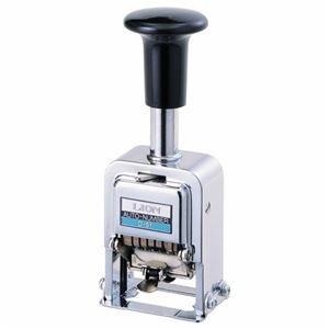 ds-2218835 (まとめ）ライオン事務器 ナンバリング D型4桁5様式 E字体 D-41 1台 (ds2218835)