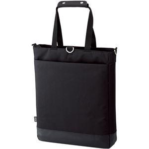 ds-2220315 (まとめ) リヒトラブ SMART FITACTACT キャリングバッグ (タテ型) ブラック A-7672-24 1個  (ds2220315)