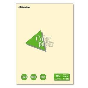 ds-2224844 (まとめ) 長門屋商店 Color Paper A3 厚口 レモン ナ-1302 1冊（100枚）  (ds2224844)