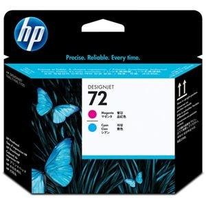 ds-2230651 (まとめ) HP72 プリントヘッド マゼンタ／シアン C9383A 1個  (ds2230651)