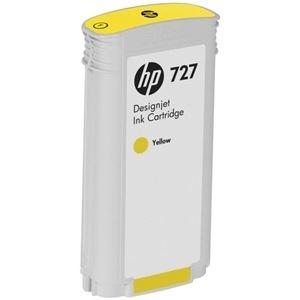 ds-2230657　(まとめ)　HP727　B3P21A　1個　インクカートリッジ　染料イエロー　130ml　(ds2230657)