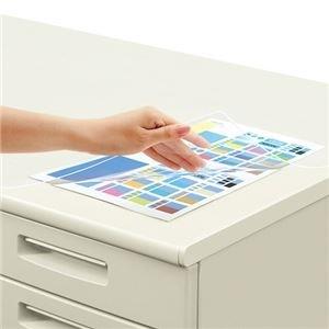 ds-2292424 コクヨ デスクマット軟質（オレフィン・透明）シングル 902×622mm マ-1917 1枚 (ds2292424)