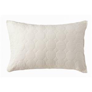 ds-2295656 （まとめ）龍宮 パシーマのまくらカバー46×68cm（43×63cmまくら用）きなり 5809P 1枚 (ds2295656)