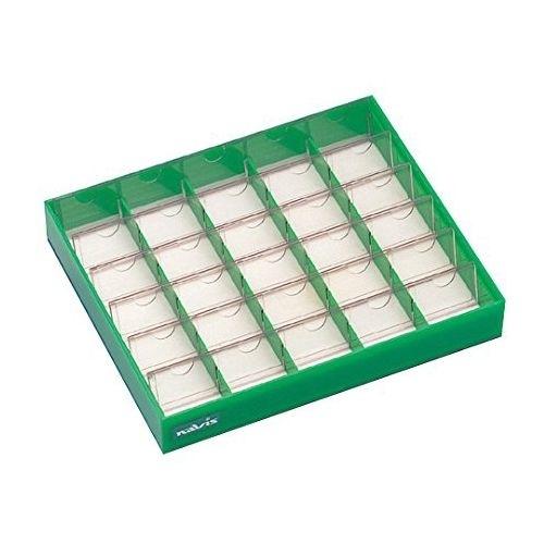 0-1032-01 散薬用トレー 30人用 グリーン SC-30G (0103201)