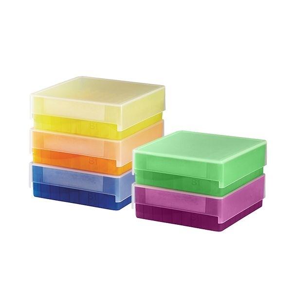 3-5987-02 ストレージボックス HS120040 アソート 130×130×47mm 81本収納 HS120040(アソート) (3598702)