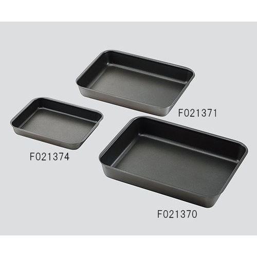 3-5290-02 フッ素コーティング角バット (フラットエッジタイプ) F021373 (3529002)