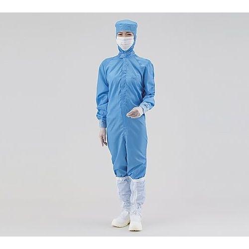 1-3936-11 アズピュアCRウェア(クリーンウェア) 青 M 12110SB (1393611)