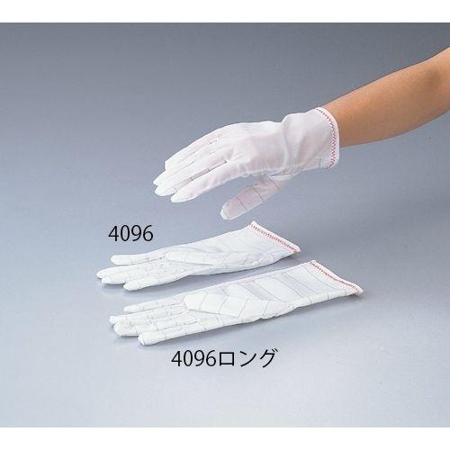 7-416-07 無塵手袋 M 10双入 4096ロング (741607)