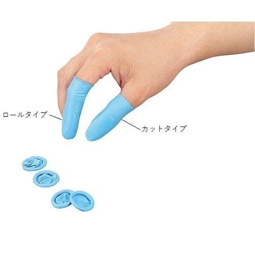 3-6395-02 ニトリルノンパウダー指サック ロール M (3639502)