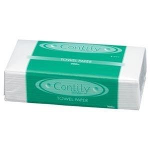 ds-2377771 （まとめ）紺屋製紙 ペーパータオル N2こんリリー200枚*25個 (ds2377771)