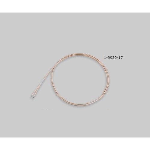 1-9930-17 被覆熱電対(デュープレックス) シリカガラス被覆 素線 5m DG-K-5m (1993017)