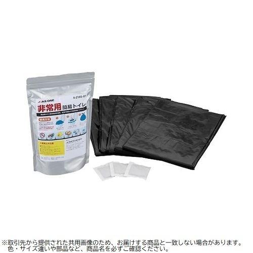 4-2145-02 非常用簡易トイレ 100回分 (4214502)