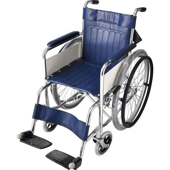 nissin 自走用車椅子 青 日進医療器】超軽量自走式車いす NA-L8α Cパッケージ 【車椅子販売のお