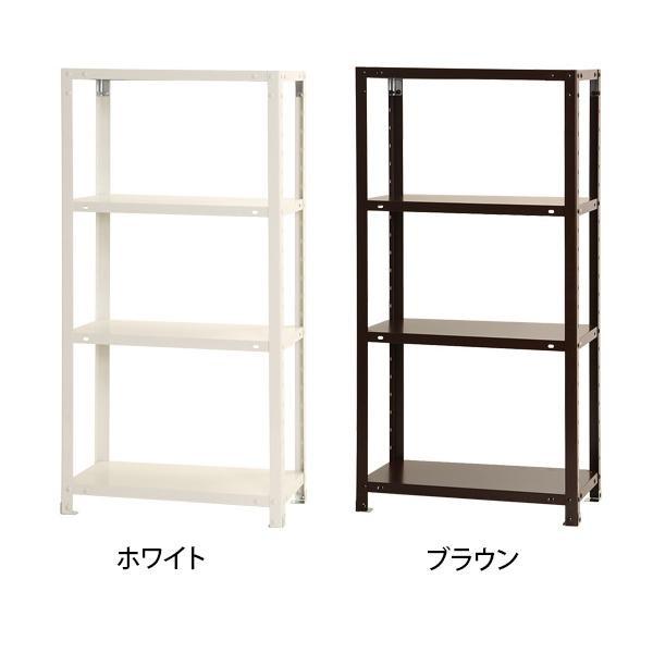 CMLF-1434716 スマートラック NSTR-434 間口600×奥行300×高さ1200mm　4段　ホワイト (CMLF1434716)