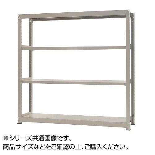 CMLF-1435426 中量ラック　耐荷重300kgタイプ　単体　間口900×奥行600×高さ1500mm　4段　ニューアイボリー (CMLF1435426)