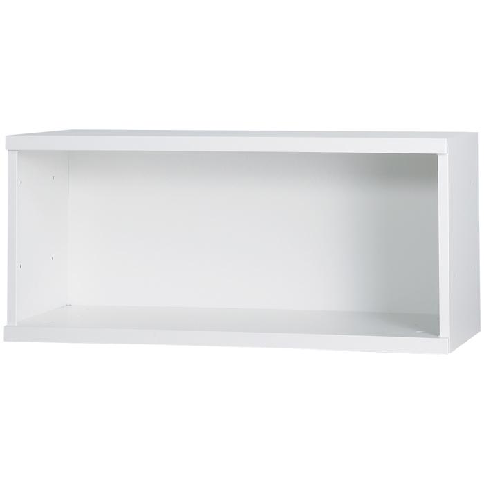 豊國工業 HOS-KU HOS収納庫深型オープン1段H410 ホワイト (HOSKU)