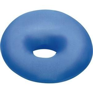 ds-2454143 (まとめ) MOGU いろいろ便利な穴あきクッション 青 1個  (ds2454143)