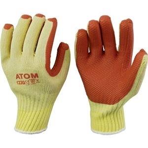 ds-2449158 (まとめ) アトム ゴム張りG フリー オレンジ 122G 1双  (ds2449158)