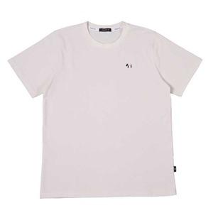 ds-2477620 AGATHA（アガタ） AGT212TS201 ルーズスコッティカラー半袖Tシャツ（アイボリー）Lサイズ (ds2477620)