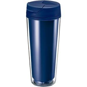 ds-2485862 トレードワークス カスタムデザインタンブラーFC 500ml ネイビー TS-0617-006 1箱(50個) (ds2485862) カスタムデザインタンブラーFC　500ml