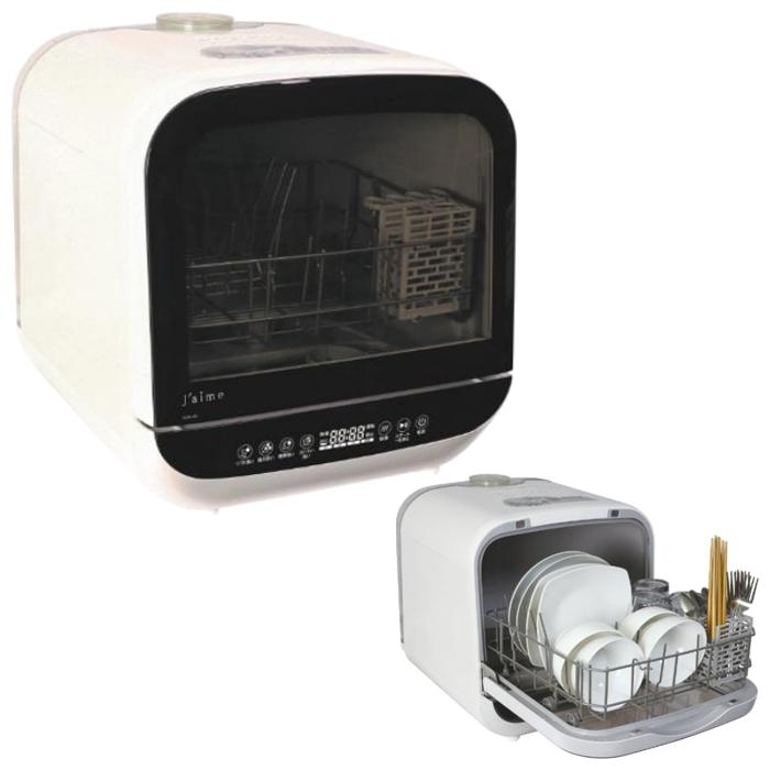 エスケイジャパン SJM-DW6A(W) コンパクト食器洗い乾燥機 (SJMDW6A(W