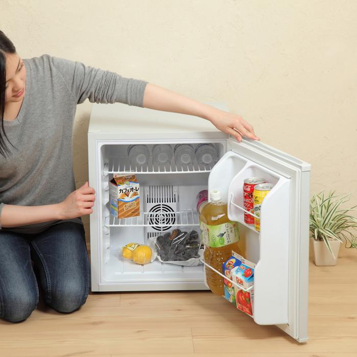 SunRuck SR-R4803RD 48L 1ドア電子冷蔵庫 冷庫さん(レッド) (SRR4803RD