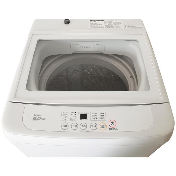 【国産】 エスケイジャパン SW-K90A 9.0kg全自動洗濯機 (SWK90A) 【LWH8339420571】(30259円)