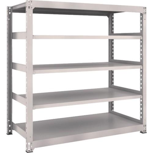 トラスコ中山 tr-5065160 TRUSCO M3型中量棚 1500X721XH1500 5段 単体 ネオグレー (tr5065160)