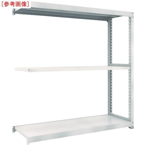 トラスコ中山 M36363B ＴＲＵＳＣＯ　Ｍ３型中量棚　９００Ｘ５７１ＸＨ１８００　３段　連結　ネオグレー