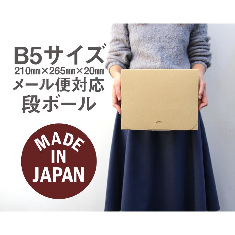 1枚あたり38円 発送用 段ボール 100枚セット B5サイズ 厚み2cm ネコポス クリックポスト ゆうパケット メール便 対応 スリム ダンボール箱 梱包 軽量 郵便 安い｜tantobazar｜02