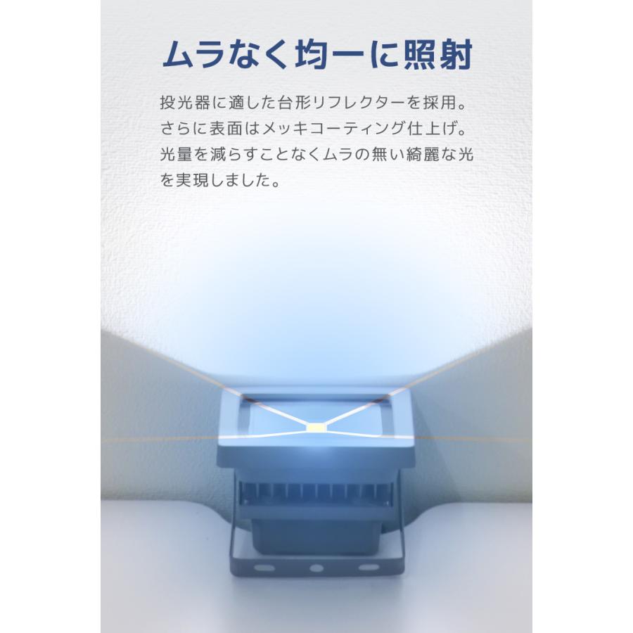 LED投光器 10W 電球色 暖色 3000K 省エネ LEDライト 防水 送料無料  10個セット 口コミ 高評価 おすすめ 便利 外灯｜tantobazarshop｜04