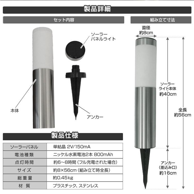 Ledソーラーライト Ledライト 自動点灯 ガーデンライト 明るい 電球色 トーチライト ポールライト 誘導灯 照明 街灯 太陽光充電 屋外 送料無料 Aca Tantobazarshop 通販 Yahoo ショッピング
