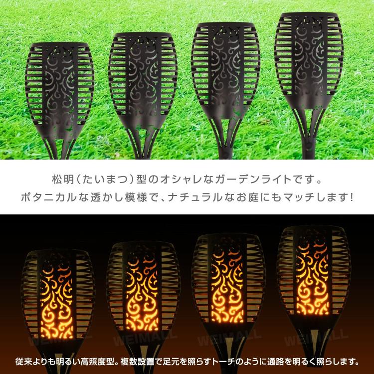 ガーデンソーラーライト おしゃれ 防水 明るい アンティーク調 電球色 トーチライト 松明 Aca002bk Tantobazarshop 通販 Yahoo ショッピング