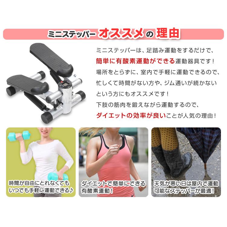 WEIMALL（ウェイモール） ミニステッパー ステッパー 健康器具