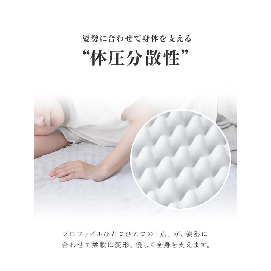 マットレス シングル 3つ折　高反発 厚さ8 cm 28D高密度 腰痛　体圧分散 WEIMALL（ウェイモール） マットレス シングル 三つ折り 高反発 腰痛