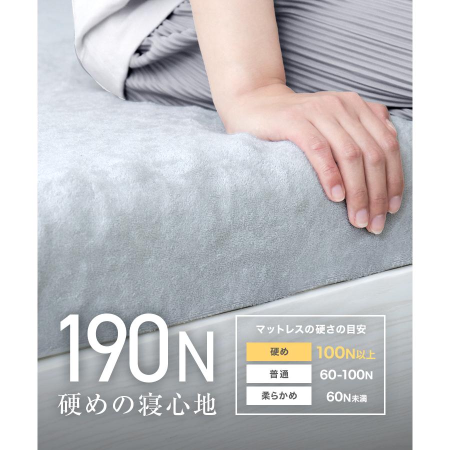 マットレス セミダブル 3つ折り 硬め 腰痛対策 マットレス セミダブル マットレストッパー 三つ折り 高反発 厚