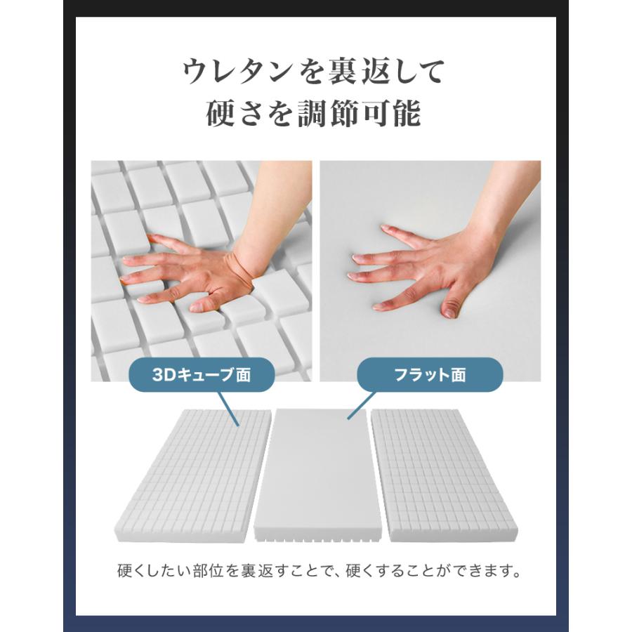 WEIMALL（ウェイモール） マットレス シングル 三つ折り 高反発