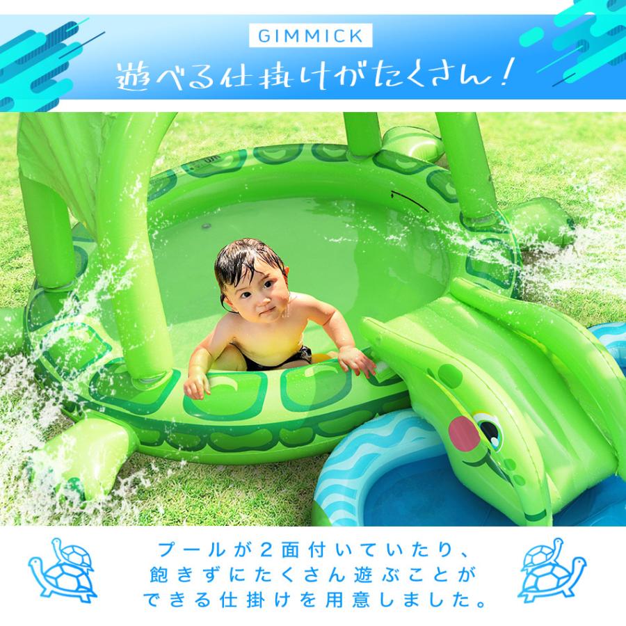 滑り台 プール すべり台 大型プール ビニールプール キッズ 子供用 ガーデン すべり台付き スライダー 滑り台付き 家庭用プール 庭 新作 大人気
