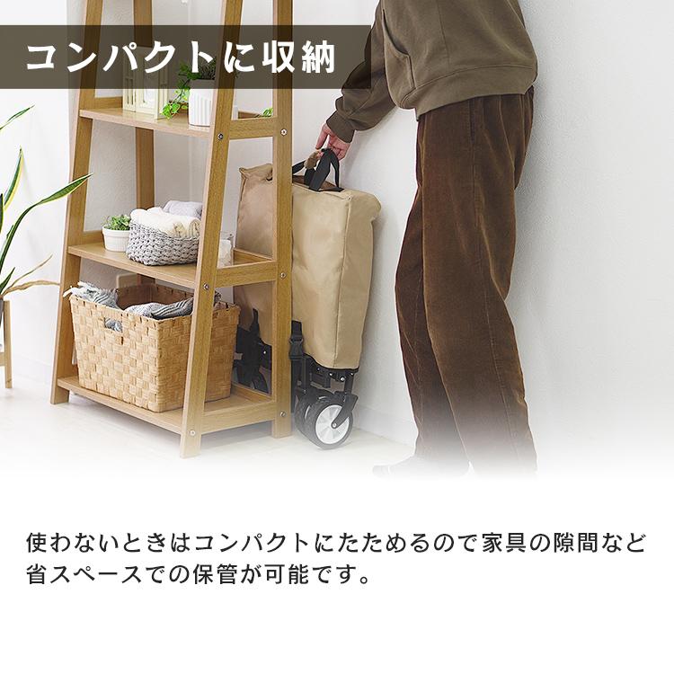 キャリーカート　未使用品です MERMONT キャリーカート ミニ 折りたたみ 軽量 6kg 耐荷重60kg