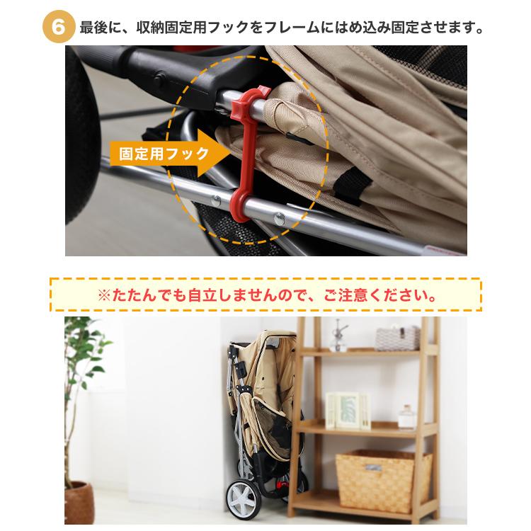 WEIMALL ペットカート 軽量 折りたたみ 多頭 小型犬 中型犬 3輪