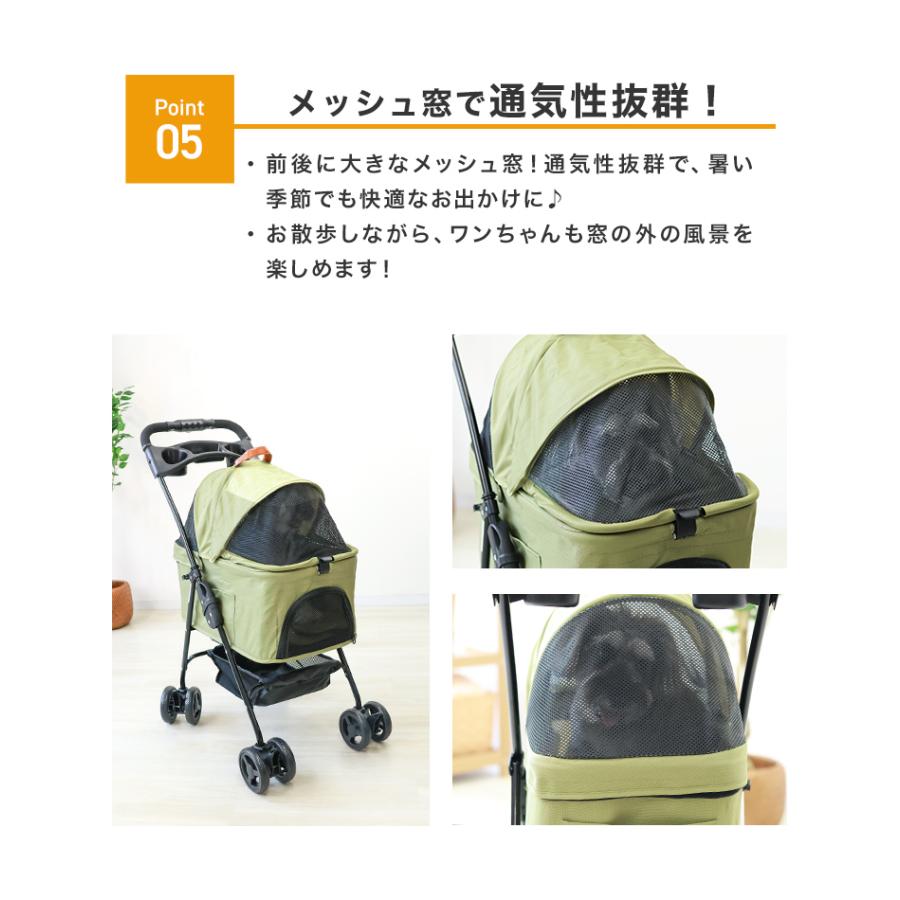 WEIMALL ペットカート 軽量 折りたたみ 多頭 分離型 小型犬 中型