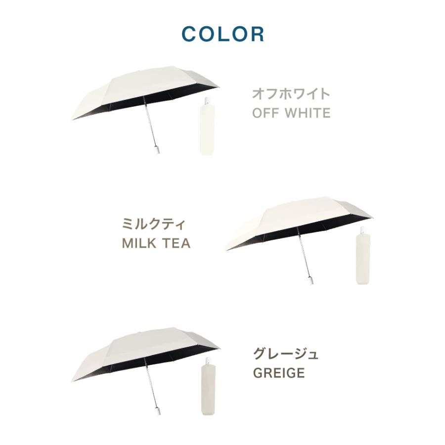 WEIMALL（ウェイモール） 日傘 完全遮光 折りたたみ 軽量 晴雨兼用 UV