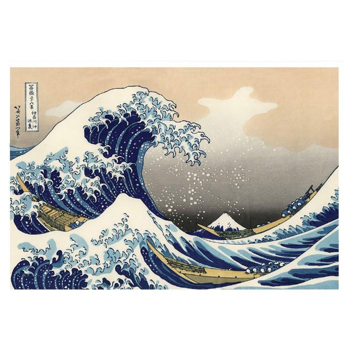 ポストカード 冨嶽三十六景 神奈川沖浪裏 葛飾北斎 世界の名画 絵画 おしゃれ 絵はがき 絵ハガキ メッセージカード インテリア 贈り物 プレゼント | 