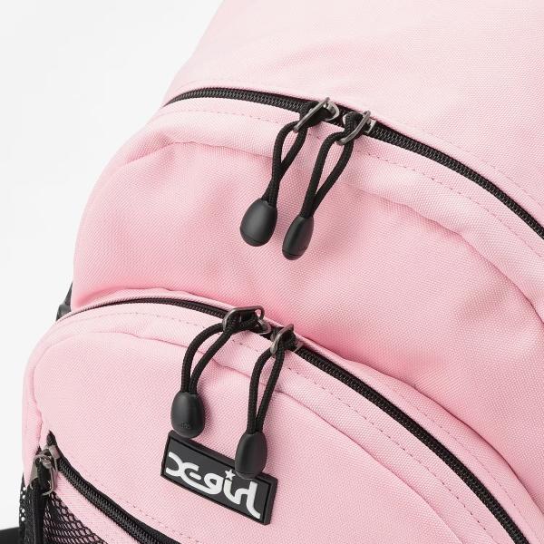 ☆noco☆X-girl エックスガールステージス　キッズ　リュック X-girl Stages リュック メッシュポケットバックパック キッズ