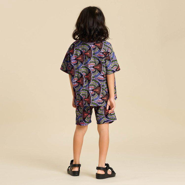 半袖 シャツ 男の子 女の子 F.O.KIDS エフオーキッズ ALOHA SHIRTS アロハシャツ 80cm-150cm こども服 男児 女児｜tanzoo-factory｜05