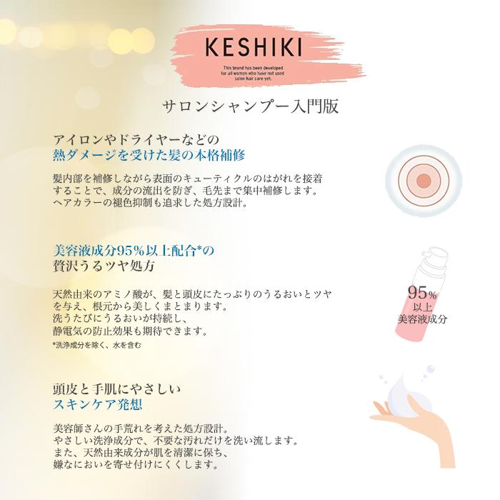 KESHIKI ケシキ レフィル シャンプー トリートメントセット ２個セット KESHIKI ケシキ シャンプー トリートメント 2点セット 詰替え用 詰替