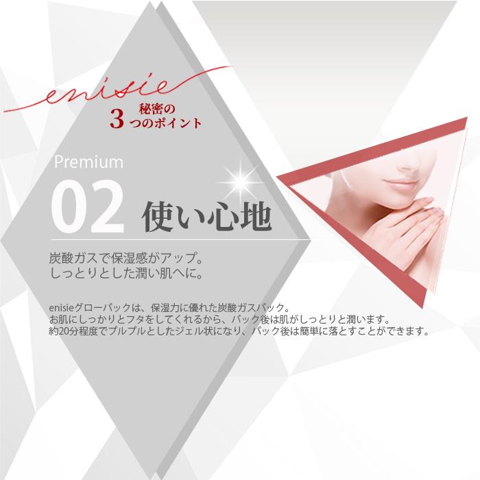 enisie エニシー グローパック 10回分セット 炭酸ガスパック