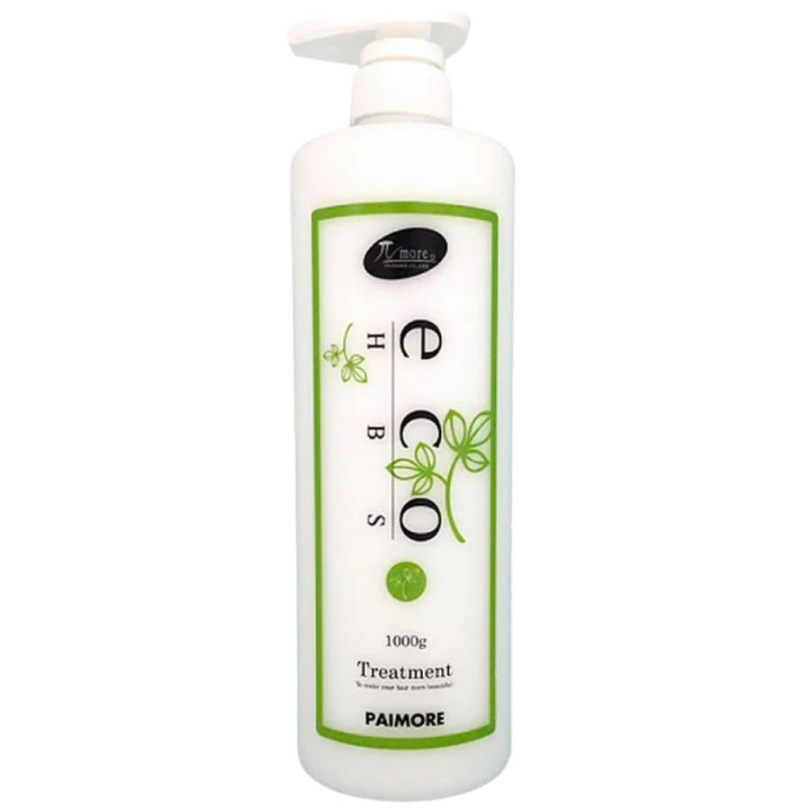 パイモアエコシャンプー1リットル　　6本 パイモア eco HBS シャンプー 1000ml トリートメント 1000g